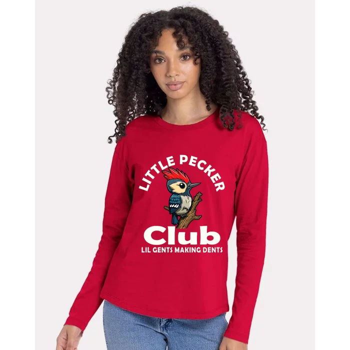 Little Pecker Club Womens Cotton Relaxed Long Sleeve T-Shirt