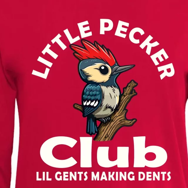 Little Pecker Club Womens Cotton Relaxed Long Sleeve T-Shirt