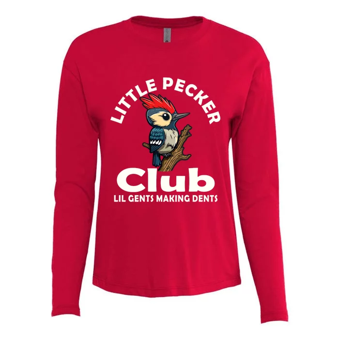 Little Pecker Club Womens Cotton Relaxed Long Sleeve T-Shirt