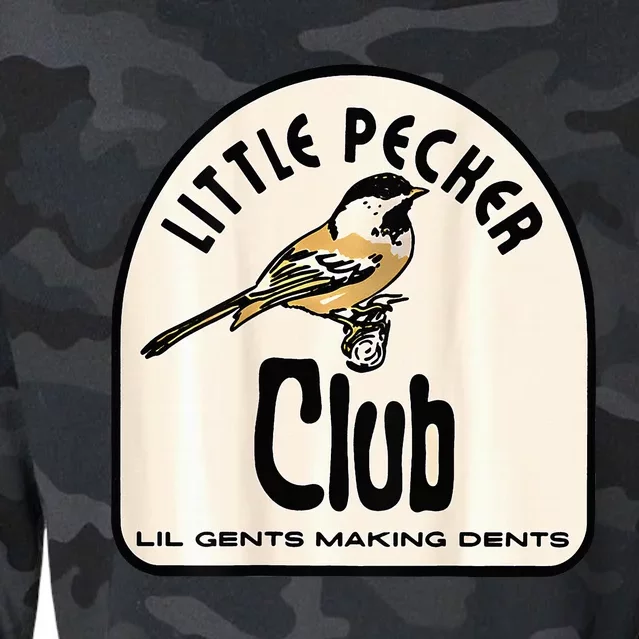 Little Pecker Club Cropped Pullover Crew