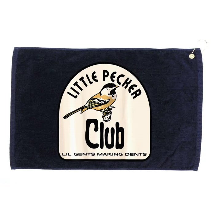 Little Pecker Club Grommeted Golf Towel