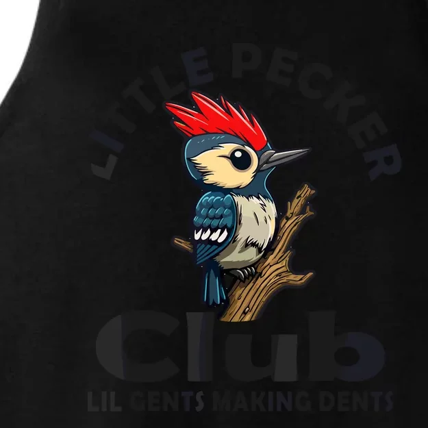 Little Pecker Club Ladies Tri-Blend Wicking Tank