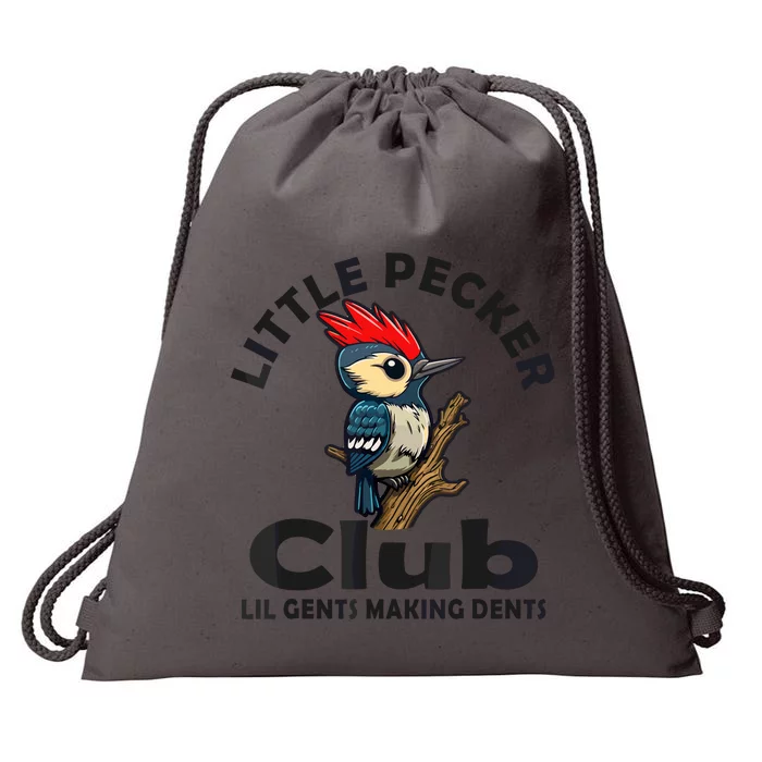 Little Pecker Club Drawstring Bag