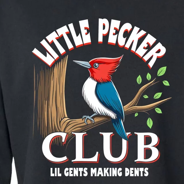 Little Pecker Club Cropped Pullover Crew