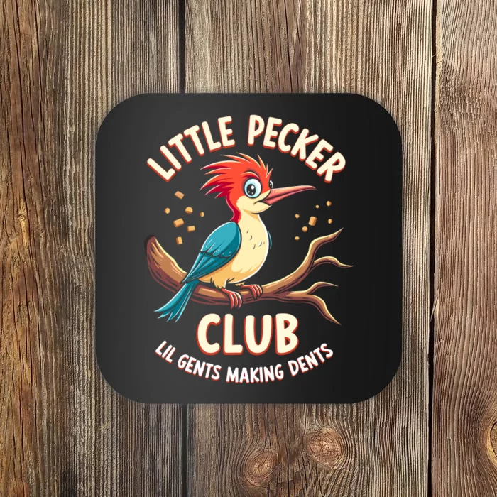 Little Pecker Club Coaster