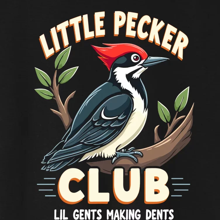 Little Pecker Club Women's Crop Top Tee