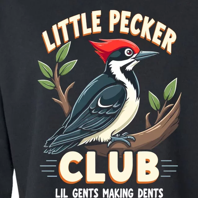 Little Pecker Club Cropped Pullover Crew