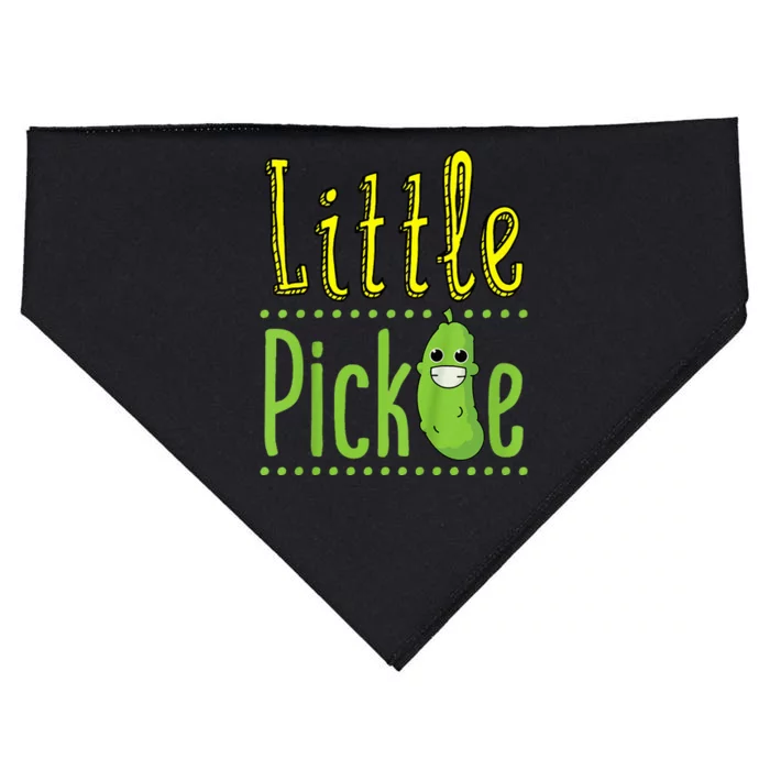 Little Pickle Cute Pickles Vegetable Veggie Girl Boy USA-Made Doggie Bandana