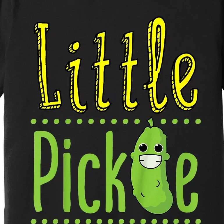 Little Pickle Cute Pickles Vegetable Veggie Girl Boy Premium T-Shirt