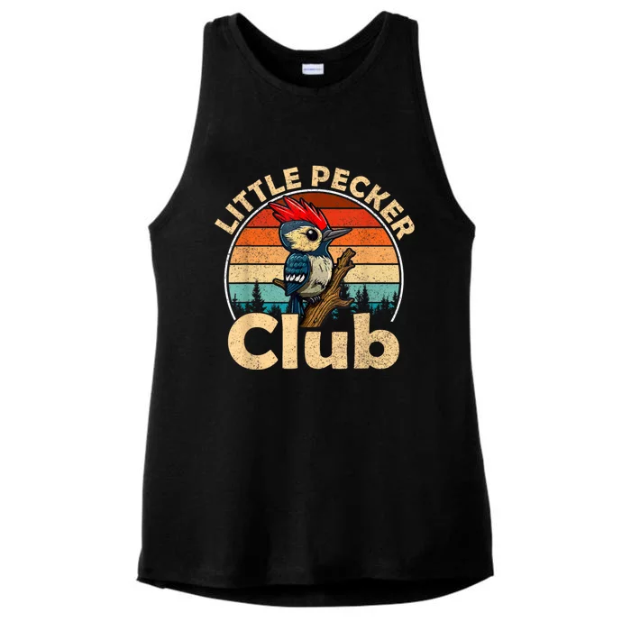 Little Pecker Club Lil Gents Making Dents Ladies Tri-Blend Wicking Tank