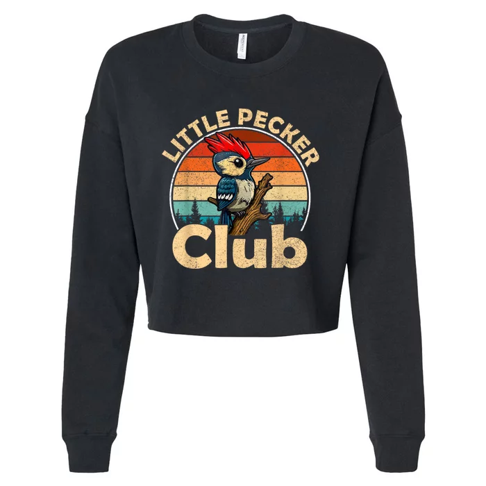 Little Pecker Club Lil Gents Making Dents Cropped Pullover Crew