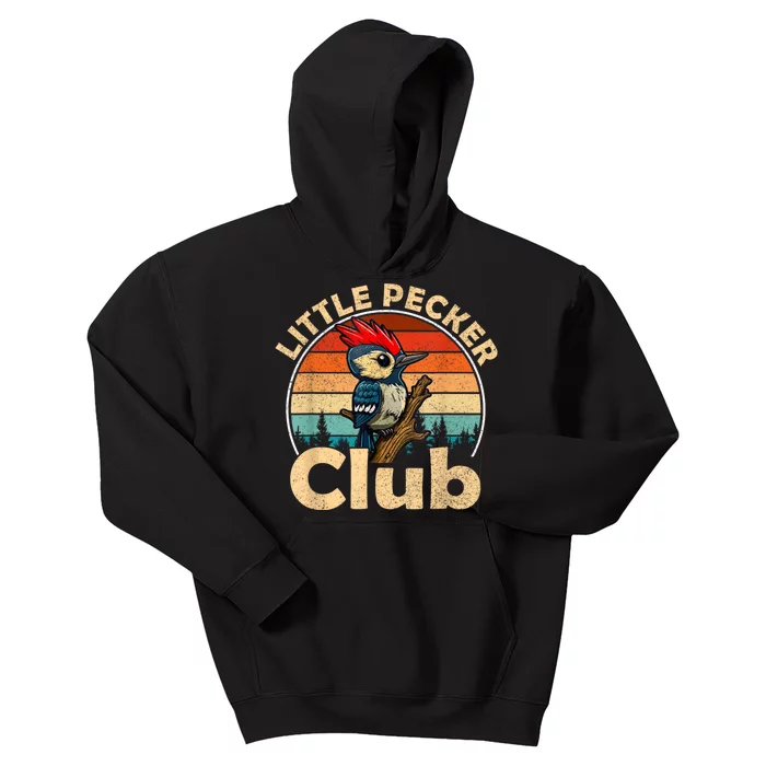 Little Pecker Club Lil Gents Making Dents Kids Hoodie