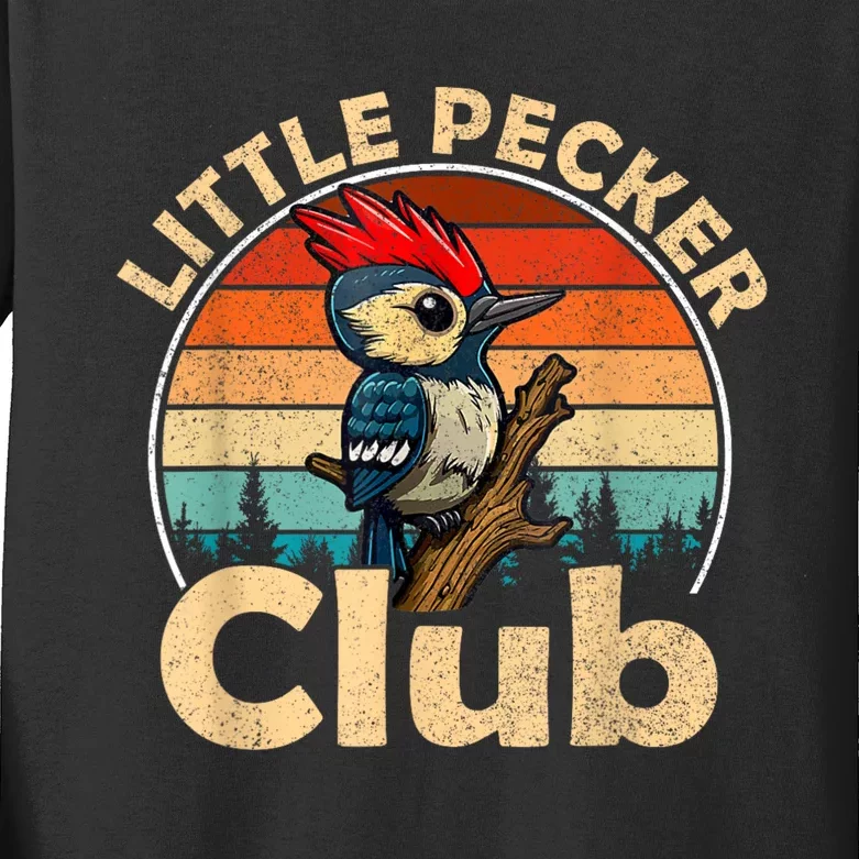 Little Pecker Club Lil Gents Making Dents Kids Long Sleeve Shirt