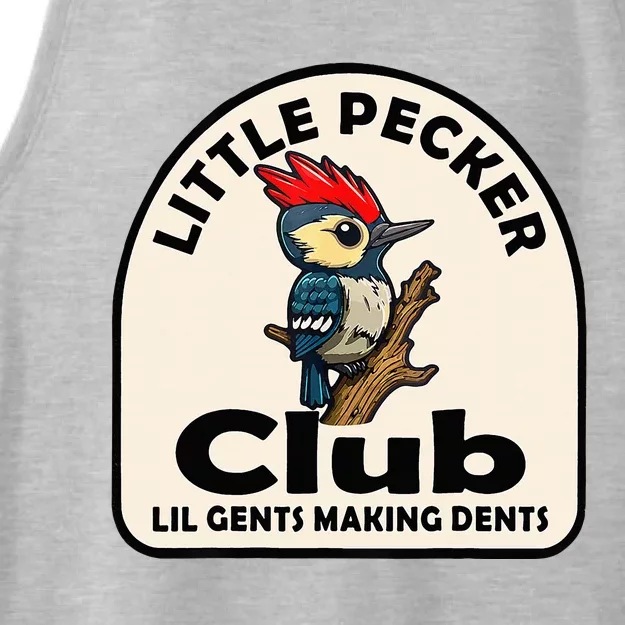 Little Pecker Club Lil Gents Making Dents Ladies Tri-Blend Wicking Tank