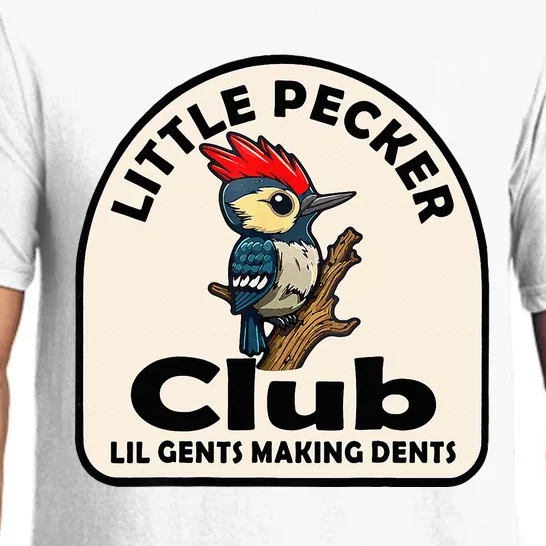 Little Pecker Club Lil Gents Making Dents Pajama Set