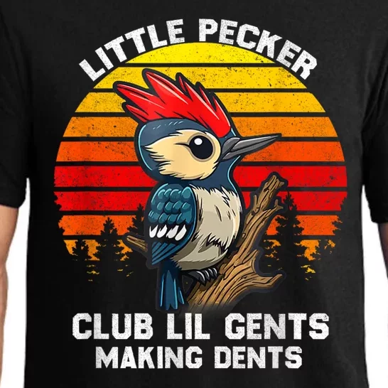 Little Pecker Club Lil Gents Making Dents Pajama Set