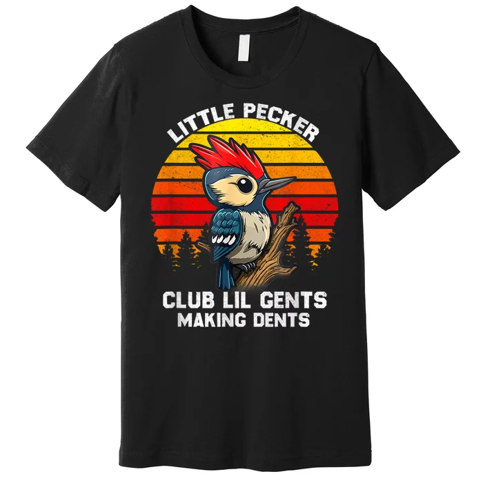 Little Pecker Club Lil Gents Making Dents Premium T-Shirt