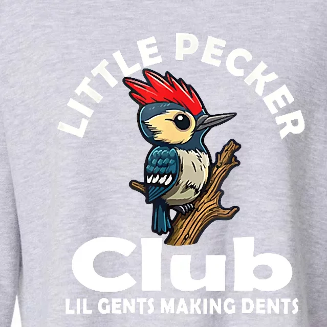 Little Pecker Club Cropped Pullover Crew