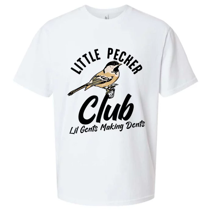 Little Pecker Club Lil Gents Making Dents Funny Sueded Cloud Jersey T-Shirt