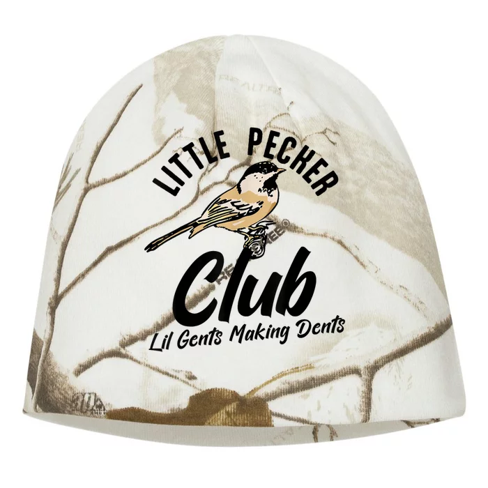 Little Pecker Club Lil Gents Making Dents Funny Kati - Camo Knit Beanie