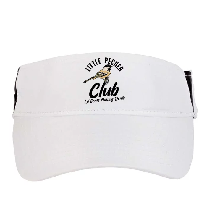 Little Pecker Club Lil Gents Making Dents Funny Adult Drive Performance Visor