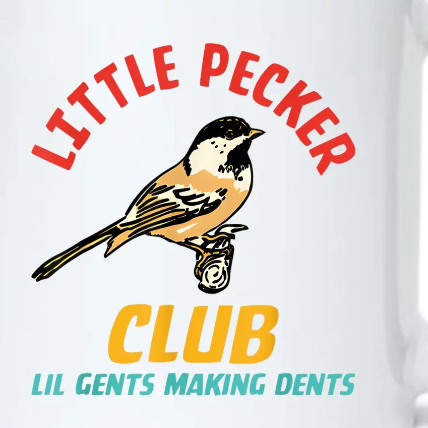 Little Pecker Club Lil Gents Making Dents Black Color Changing Mug