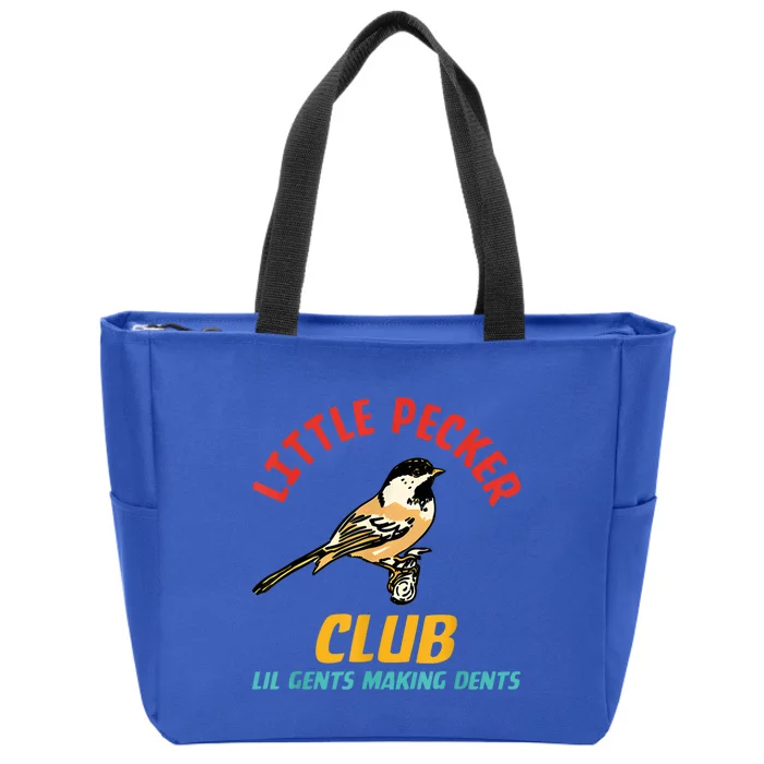 Little Pecker Club Lil Gents Making Dents Zip Tote Bag