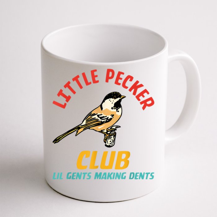 Little Pecker Club Lil Gents Making Dents Front & Back Coffee Mug