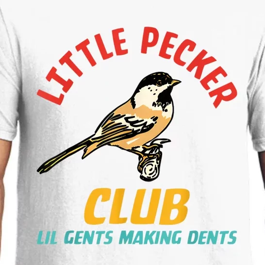 Little Pecker Club Lil Gents Making Dents Pajama Set