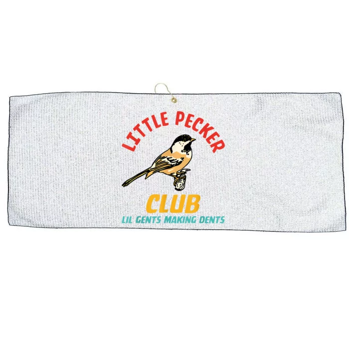 Little Pecker Club Lil Gents Making Dents Large Microfiber Waffle Golf Towel