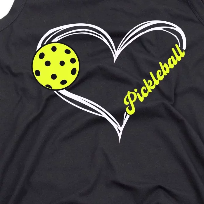 Love Pickleball Cute Pickleball Match, I Love Pickleball Tank Top