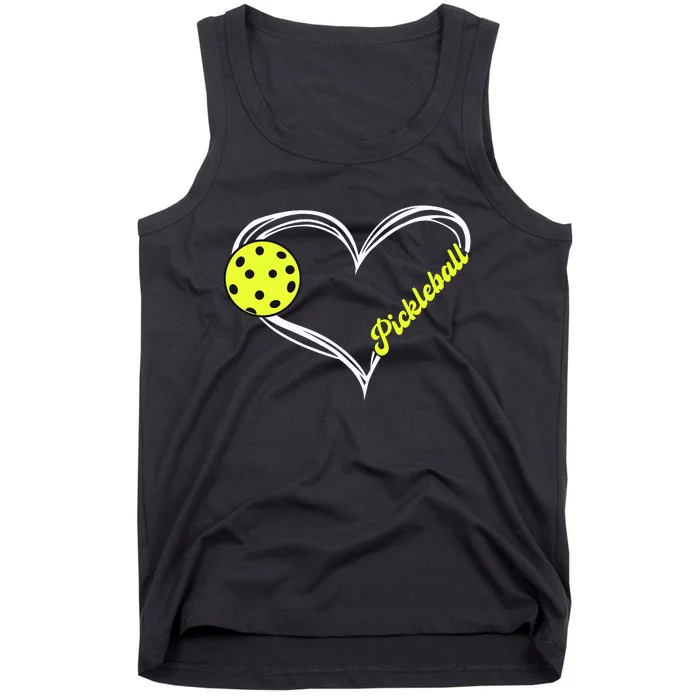 Love Pickleball Cute Pickleball Match, I Love Pickleball Tank Top