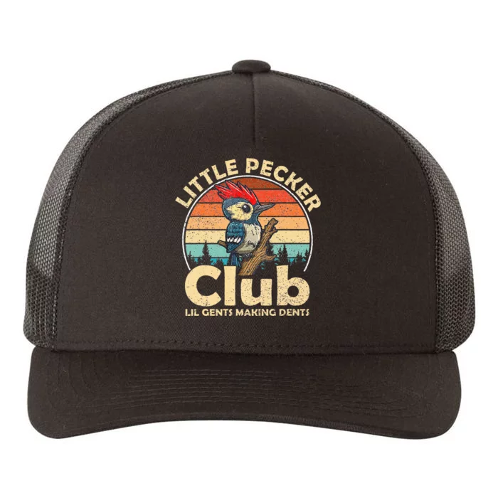 Little Pecker Club Lil Gents Making Dents Yupoong Adult 5-Panel Trucker Hat