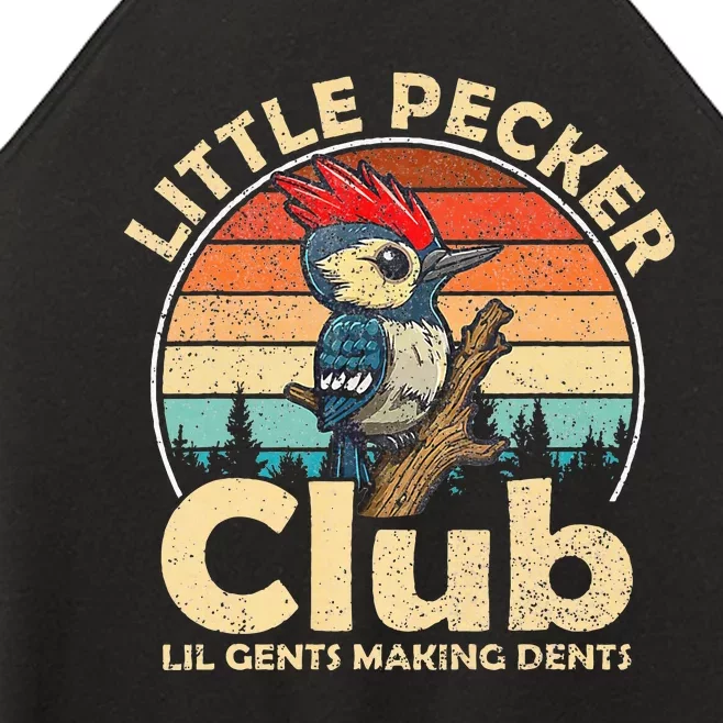 Little Pecker Club Lil Gents Making Dents Women’s Perfect Tri Rocker Tank