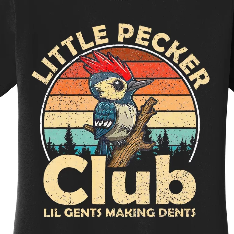 Little Pecker Club Lil Gents Making Dents Women's T-Shirt