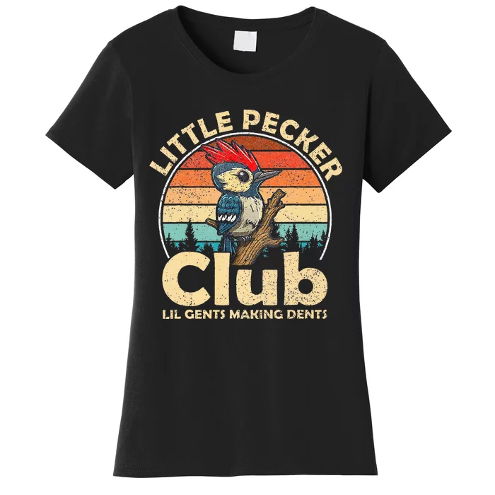 Little Pecker Club Lil Gents Making Dents Women's T-Shirt