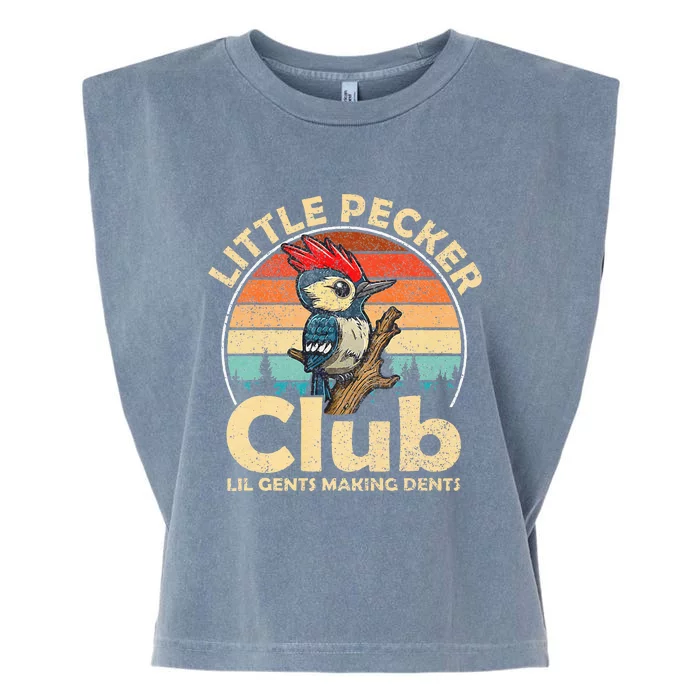 Little Pecker Club Lil Gents Making Dents Garment-Dyed Women's Muscle Tee