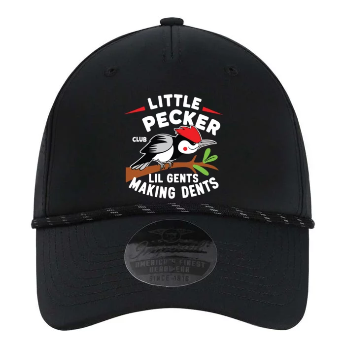 Little Pecker Club Lil Gents Making Dents Retro Woodpecker Performance The Dyno Cap