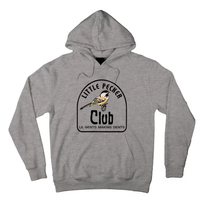 Little Pecker Club Lil Gents Making Dents Tall Hoodie