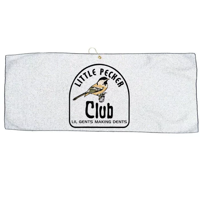 Little Pecker Club Lil Gents Making Dents Large Microfiber Waffle Golf Towel