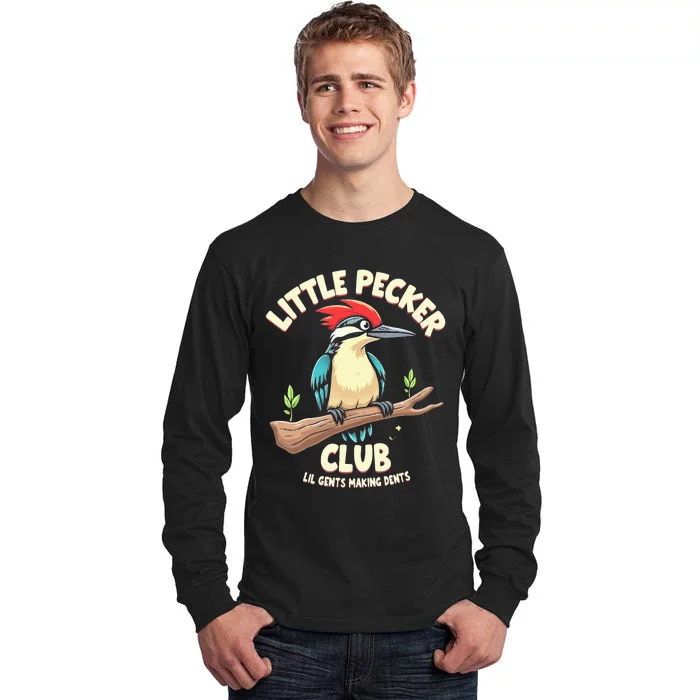 Little Pecker Club Lil Gents Making Dents Tall Long Sleeve T-Shirt