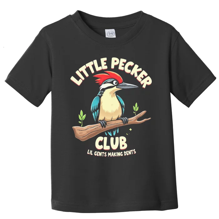 Little Pecker Club Lil Gents Making Dents Toddler T-Shirt