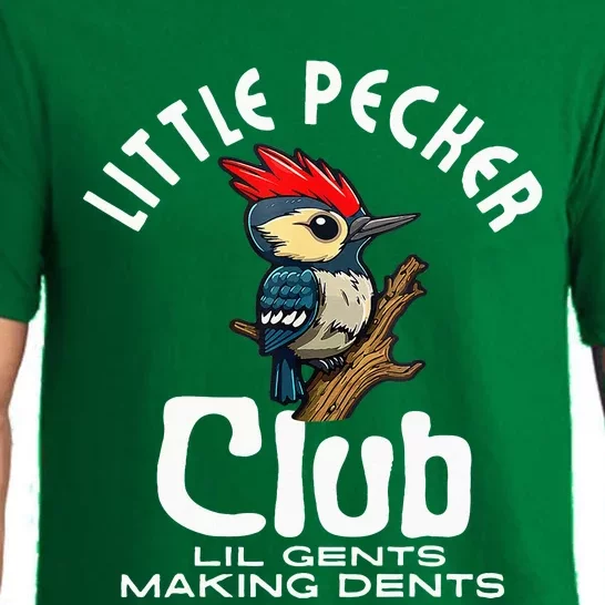 Little Pecker Club Lil Gents Making Dents Pajama Set