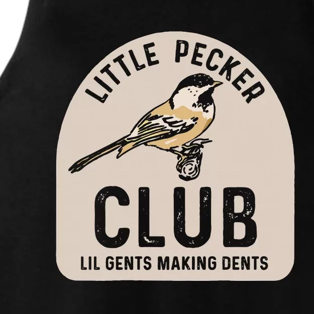 Little Pecker Club Lil Gents Making Dents Ladies Tri-Blend Wicking Tank