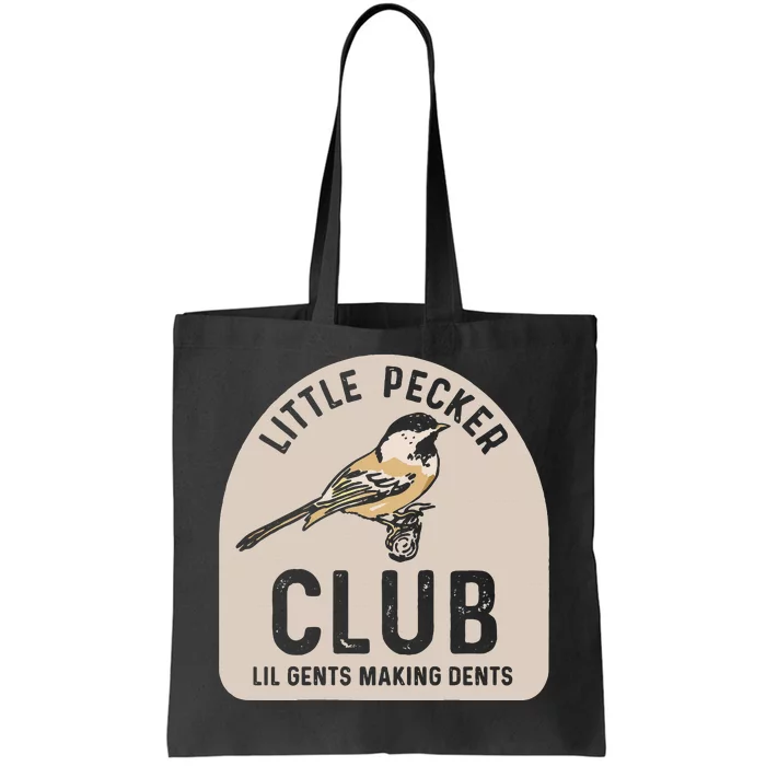 Little Pecker Club Lil Gents Making Dents Tote Bag