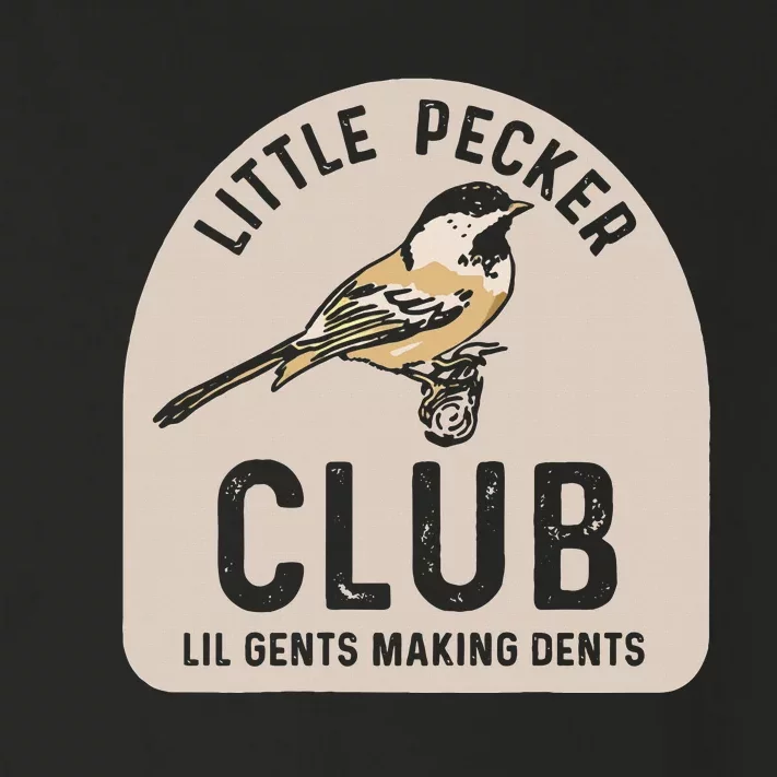 Little Pecker Club Lil Gents Making Dents Toddler Long Sleeve Shirt