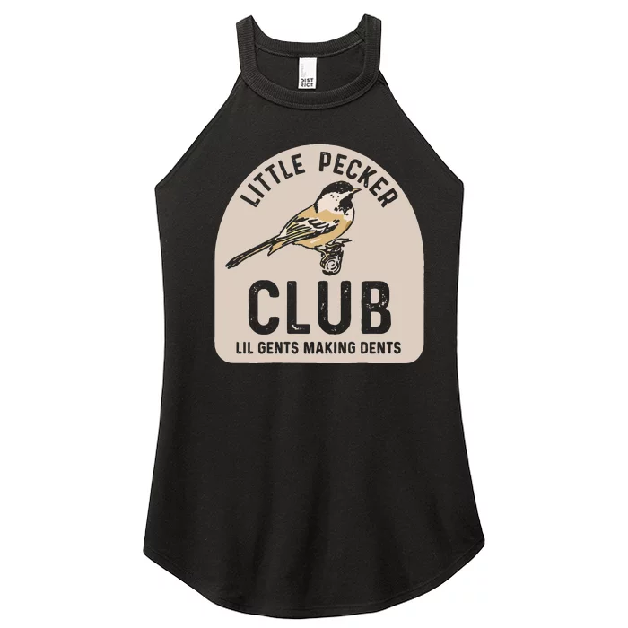 Little Pecker Club Lil Gents Making Dents Women’s Perfect Tri Rocker Tank