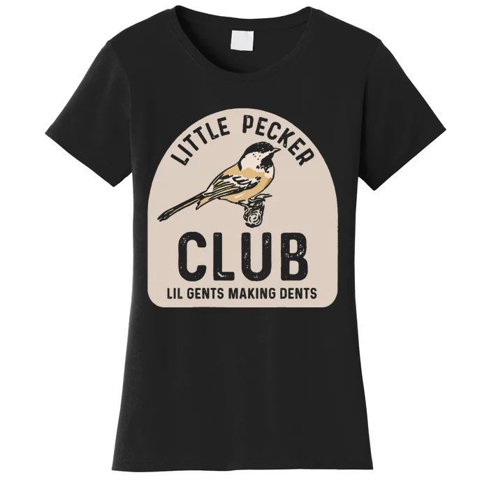 Little Pecker Club Lil Gents Making Dents Women's T-Shirt