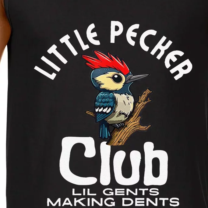 Little Pecker Club Lil Gents Making Dents Funny Gift Comfort Colors® Tank Top