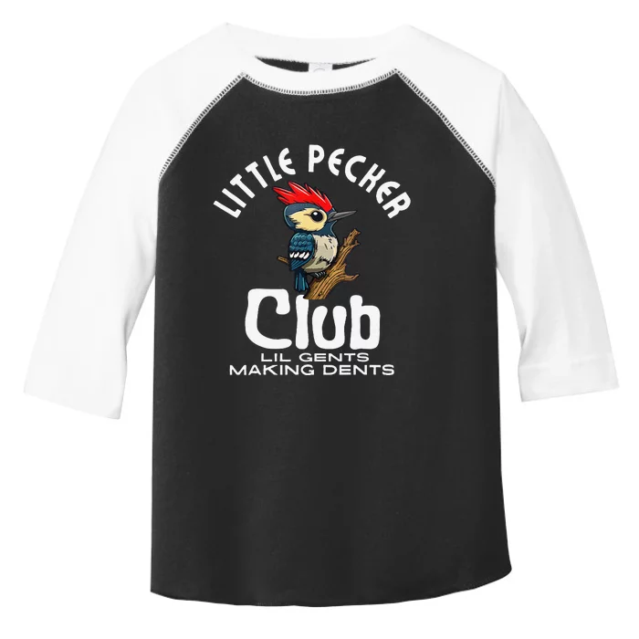 Little Pecker Club Lil Gents Making Dents Funny Gift Toddler Fine Jersey T-Shirt